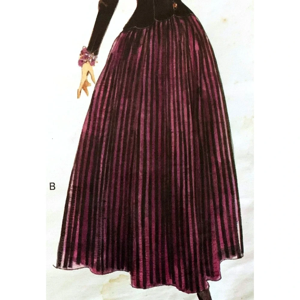 Vogue Designer BELLVILLE-SASSOON Sew Pattern Evening Cocktail Formal 2pc Sz14 UC